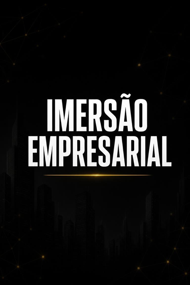 Capa do curso IMERSÃO EMPRESARIAL